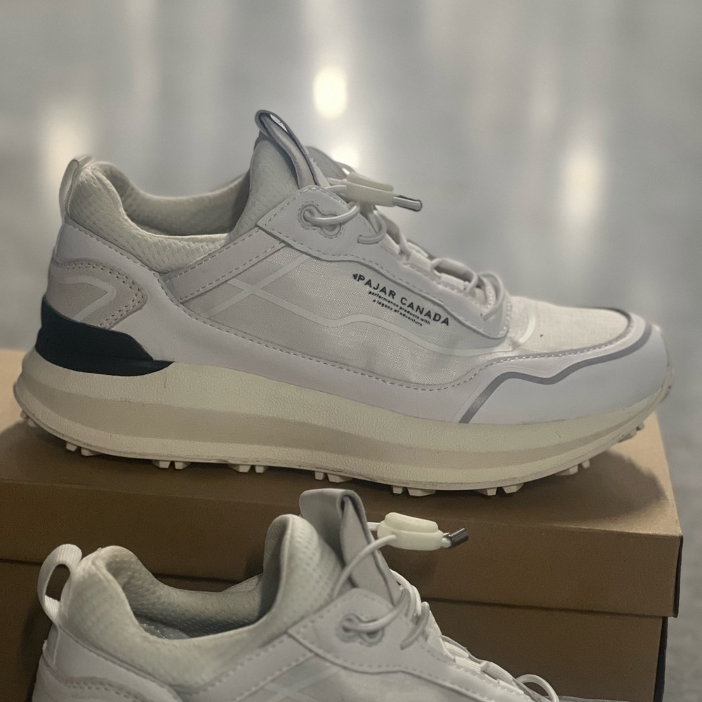 Pajar White and Black Men's Sneakers